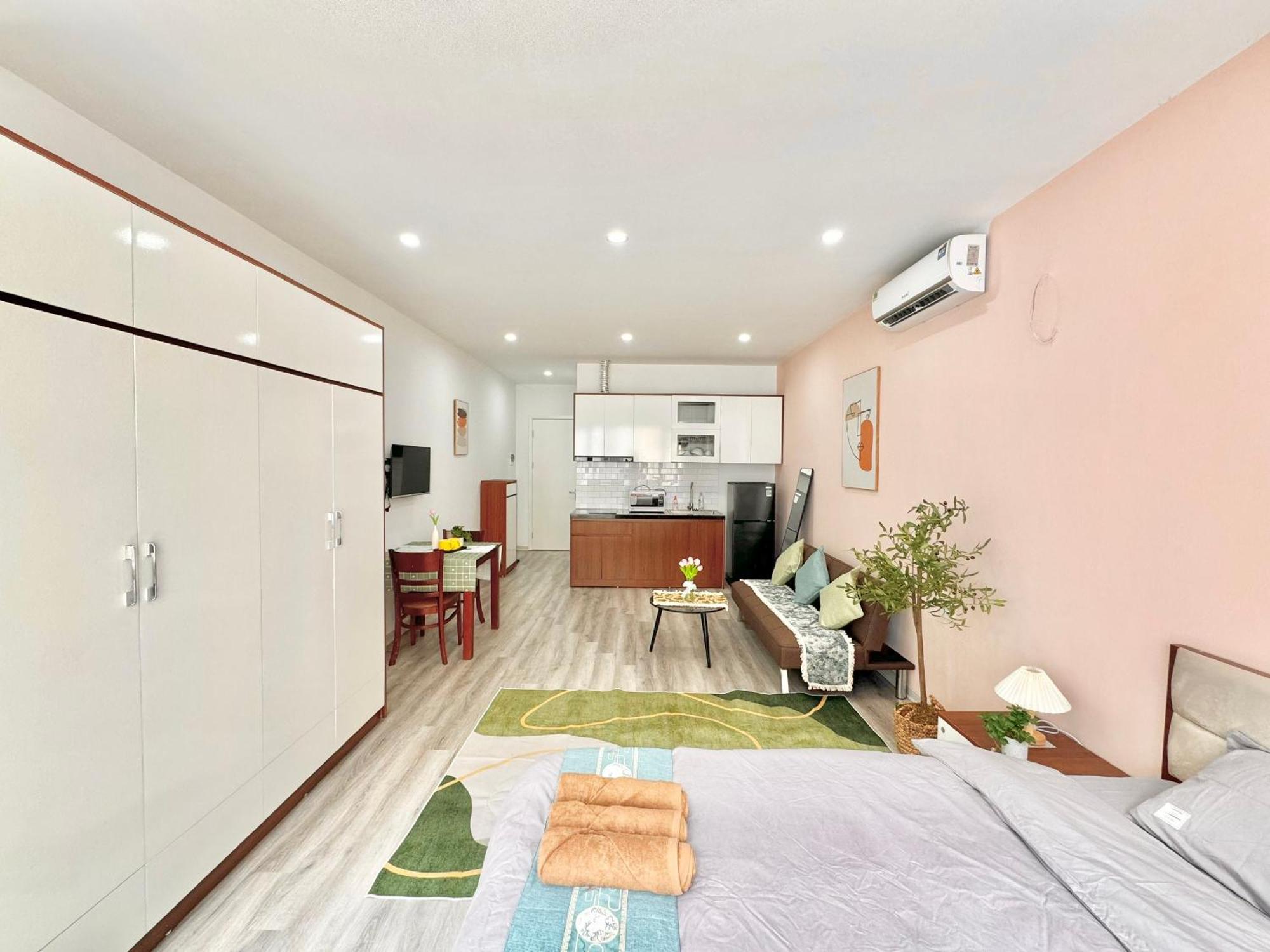 Modern & Comfy Apartment Hanoi Bagian luar foto