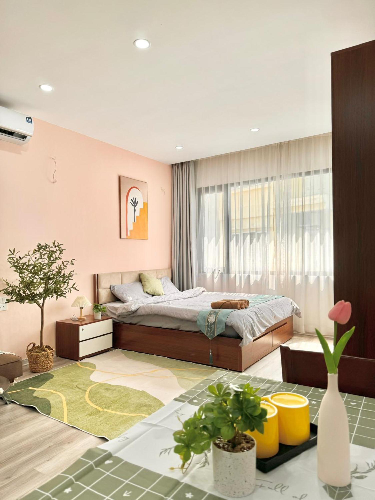 Modern & Comfy Apartment Hanoi Bagian luar foto
