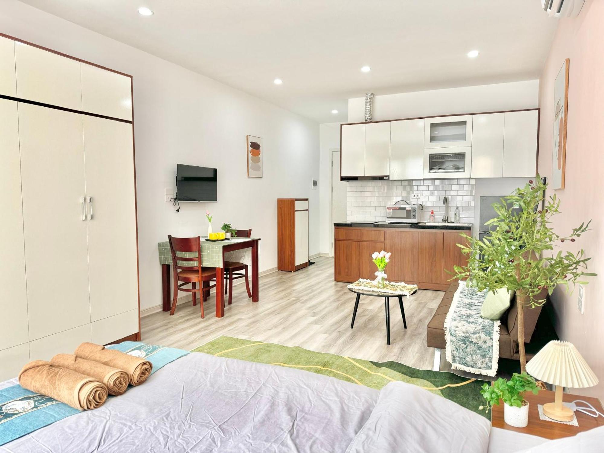 Modern & Comfy Apartment Hanoi Bagian luar foto
