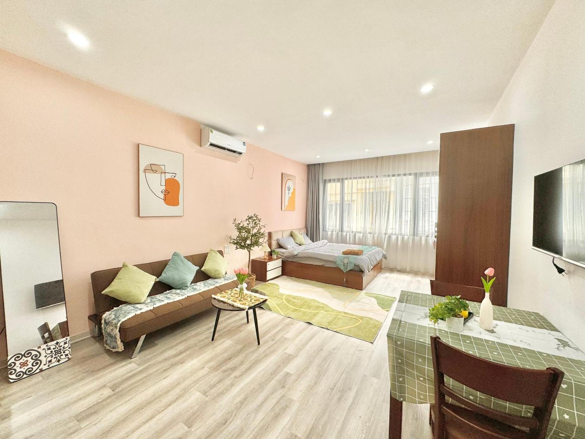 Modern & Comfy Apartment Hanoi Bagian luar foto